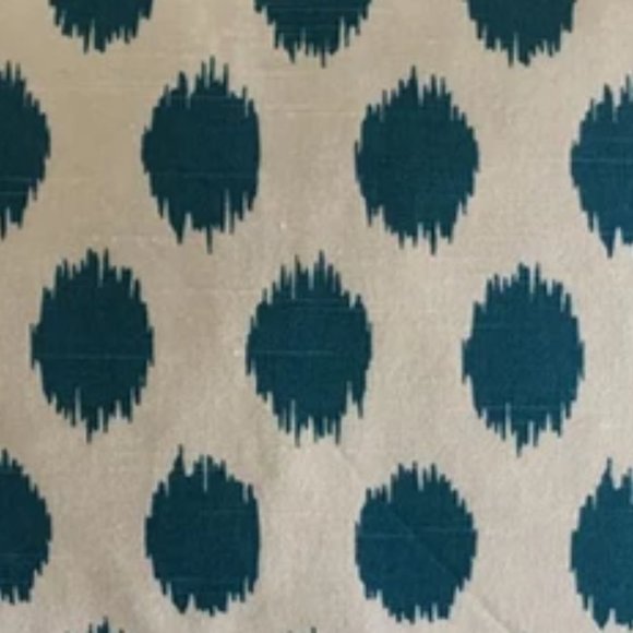 3 Left 25 x 16" Jo Turquoise Circles Pillow Cover… - Picture 2 of 2